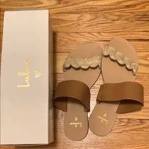 Never worn Lulu’s sandals